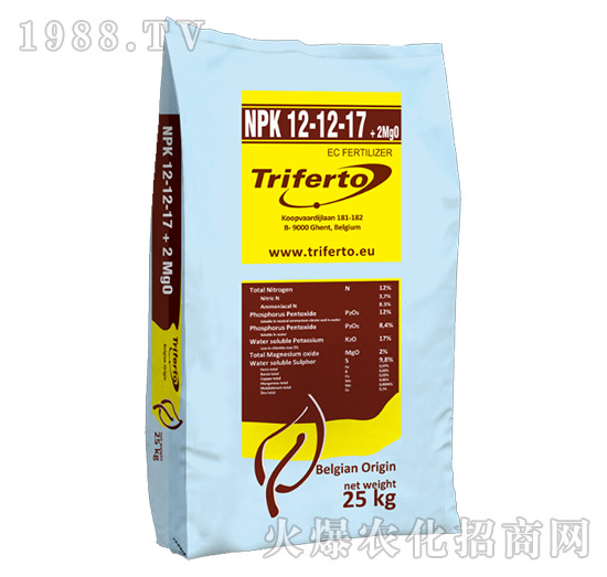 原裝進(jìn)口高濃度復(fù)合肥12-12-17+2mgo-壯錦