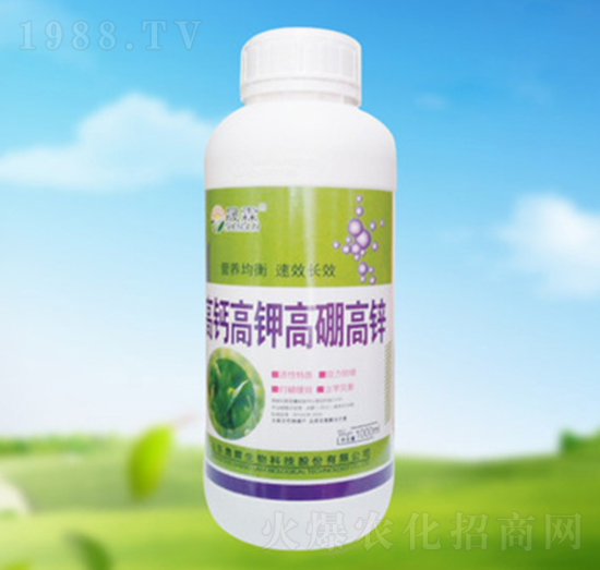 高鈣高鉀高硼高鋅-晟霖生物