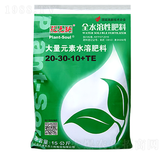 大量元素水溶肥20-30-10-花無(wú)缺-永通生態(tài)