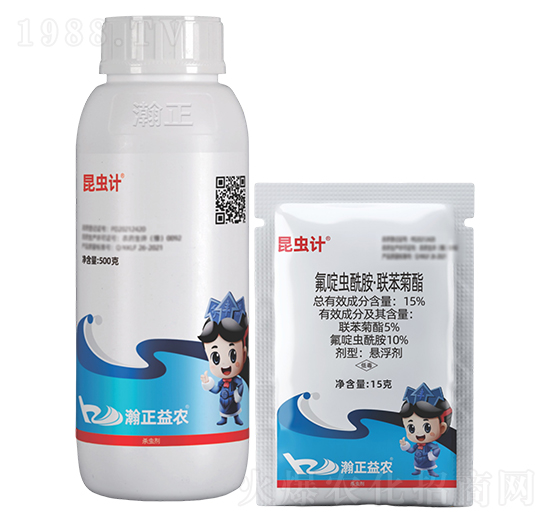15%氟啶蟲酰胺·聯(lián)苯菊酯懸浮劑-昆蟲計-瀚正益農(nóng)