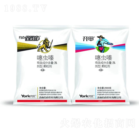 3%噻蟲(chóng)嗪顆粒劑-約克全冠凈/開(kāi)甲-約克農(nóng)化