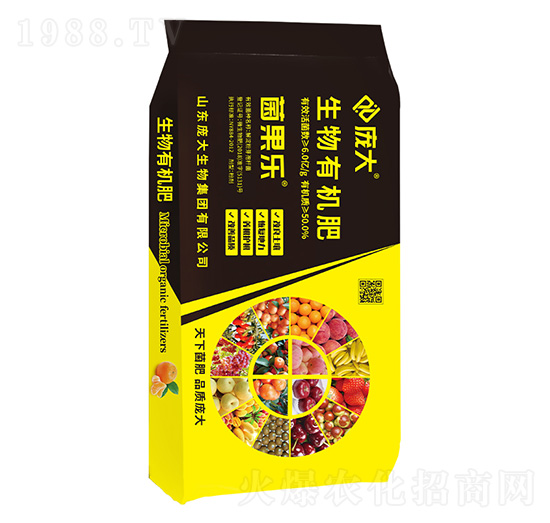 6億生物有機肥-菌果樂-龐大生物