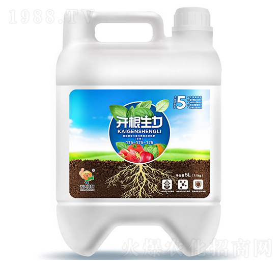 大量元素水溶肥料液體肥175-175-175-開根生力-云大科技