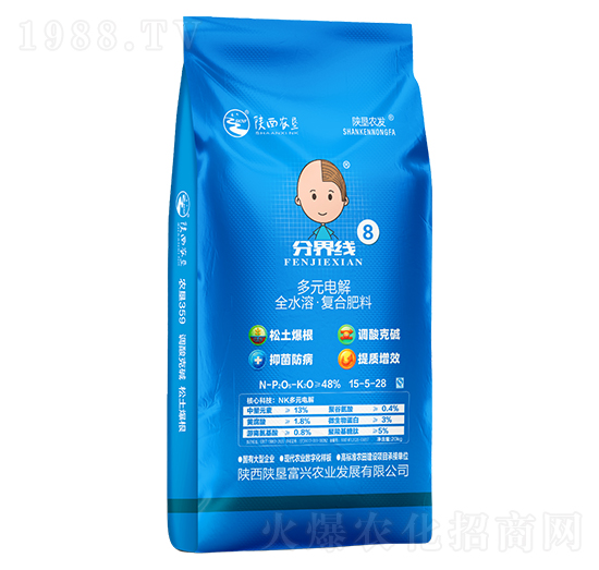 多元電解全水溶·復(fù)合肥料15-5-28-陜墾富興