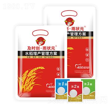 水稻增產(chǎn)管理方案-及時(shí)創(chuàng)·雨?duì)钤?及時(shí)雨