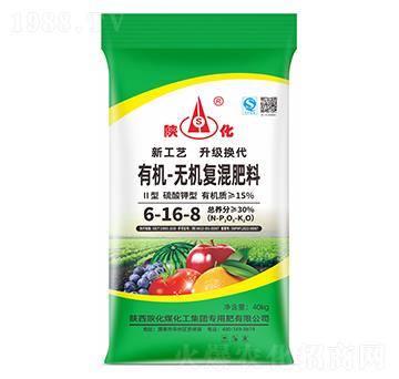 硫基有機無機復混肥6-16-8-陜化