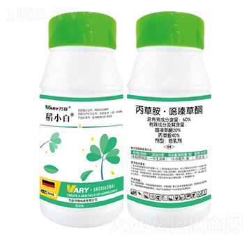 60%丙草胺·噁嗪草酮-稻小白-萬(wàn)容
